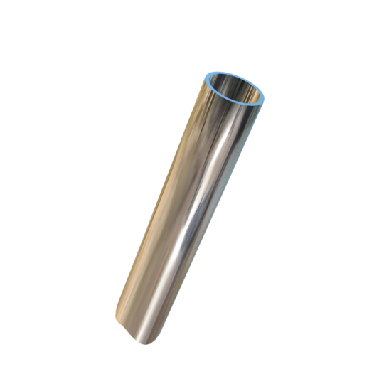 Titanium 1 X 0.065 inch Wall Thickness Seamless Polished Titanium Tubing (random lengths around 236 inch, not to exceed 240 inch)